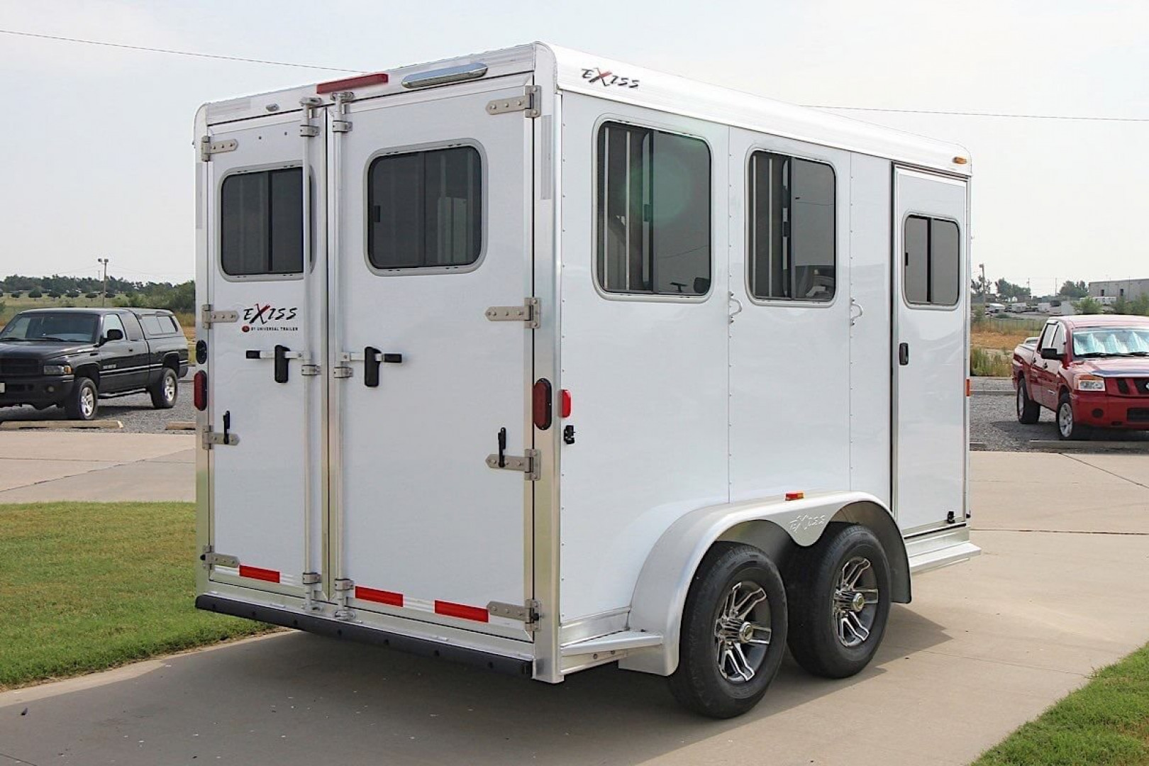 New 2025 Exiss Trailers EXPRESS 3H BP - SS Stock / Stock Combo Trailer