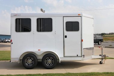 New 2025 Exiss Trailers EXPRESS 3H BP - SS Stock / Stock Combo Trailer