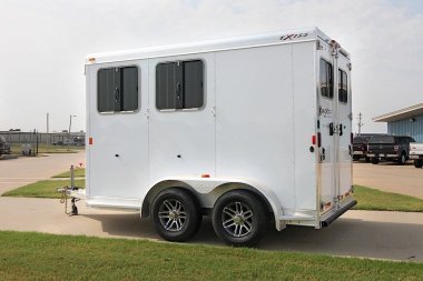 New 2025 Exiss Trailers EXPRESS 3H BP - SS Stock / Stock Combo Trailer