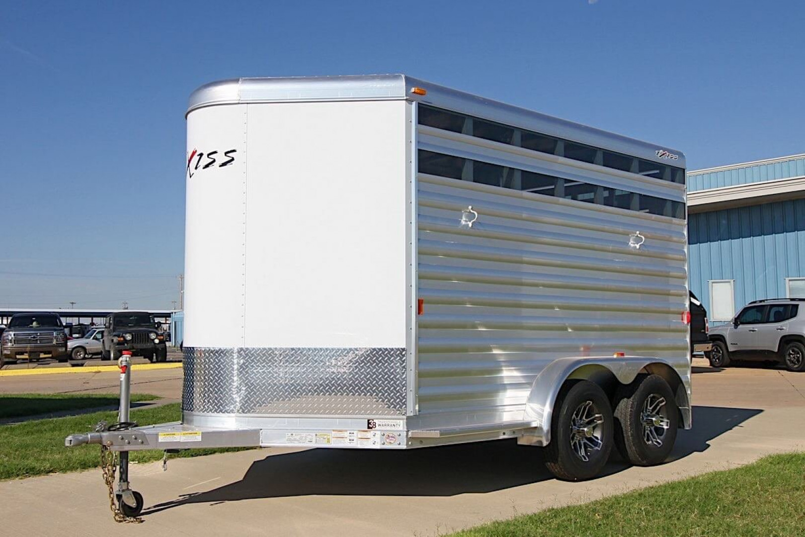New 2025 Exiss Trailers EXPRESS 2H BP - CX Stock / Stock Combo Trailer