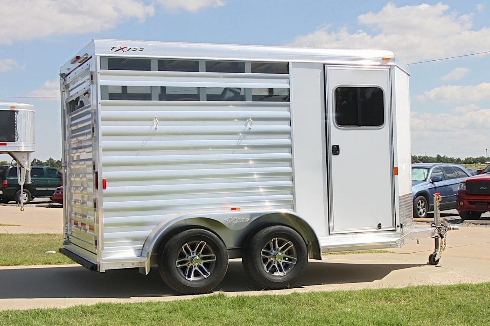 New 2025 Exiss Trailers EXPRESS 2H BP - CX Stock / Stock Combo Trailer