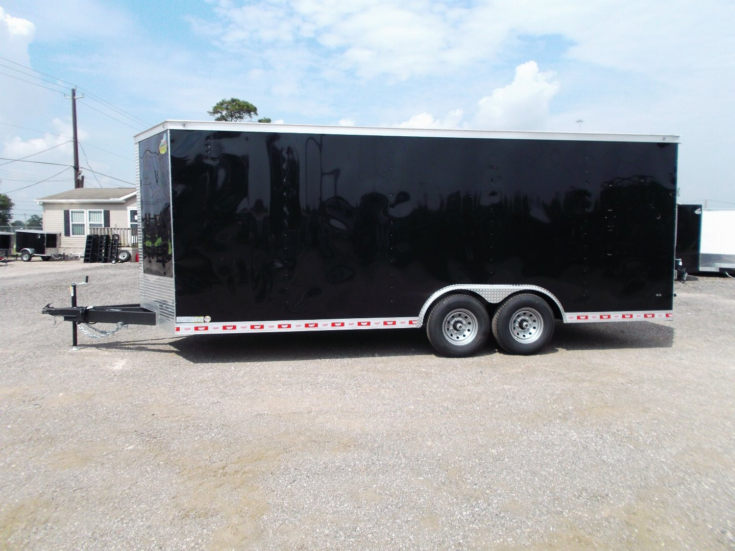 New 2025 COVERED WAGON TRAILERS 8.5x24 Cargo / Enclosed Trailer / XXL Package / 7ft Interior Height / 7000# Torsion Axles / Extra Wide Heavy Duty Ramp / .030 Black Heavy Duty Skin / 48" RV Side Door / RV Step