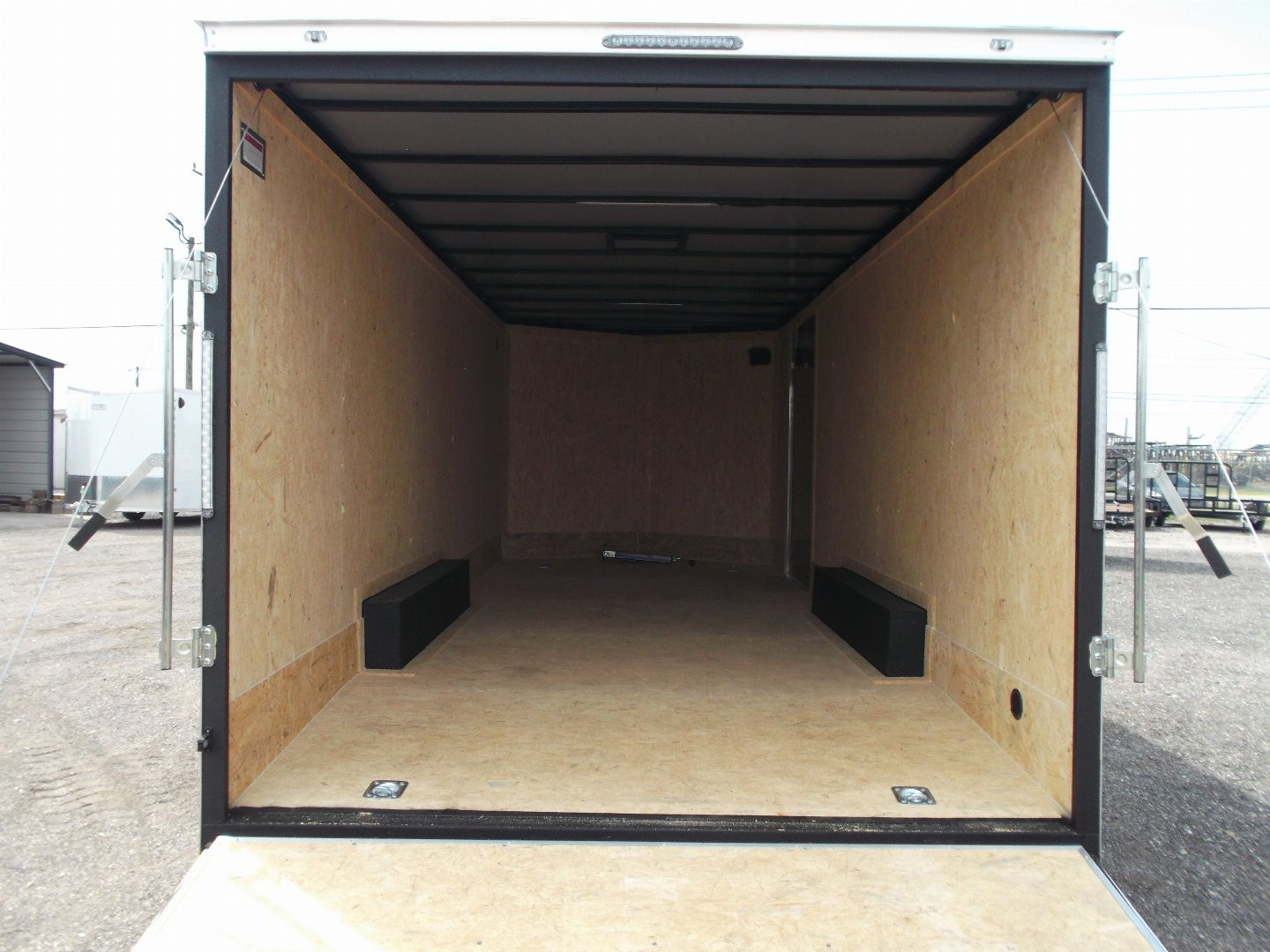 New 2025 COVERED WAGON TRAILERS 8.5x24 Cargo / Enclosed Trailer / XXL Package / 7ft Interior Height / 7000# Torsion Axles / Extra Wide Heavy Duty Ramp / .030 Black Heavy Duty Skin / 48" RV Side Door / RV Step