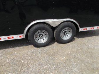 New 2025 COVERED WAGON TRAILERS 8.5x24 Cargo / Enclosed Trailer / XXL Package / 7ft Interior Height / 7000# Torsion Axles / Extra Wide Heavy Duty Ramp / .030 Black Heavy Duty Skin / 48" RV Side Door / RV Step