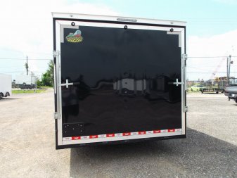 New 2025 COVERED WAGON TRAILERS 8.5x24 Cargo / Enclosed Trailer / XXL Package / 7ft Interior Height / 7000# Torsion Axles / Extra Wide Heavy Duty Ramp / .030 Black Heavy Duty Skin / 48" RV Side Door / RV Step