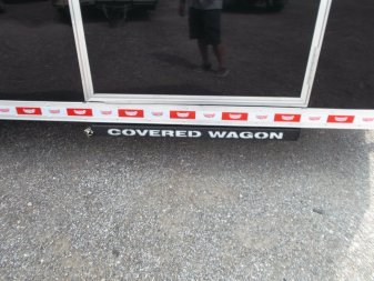 New 2025 COVERED WAGON TRAILERS 8.5x24 Cargo / Enclosed Trailer / XXL Package / 7ft Interior Height / 7000# Torsion Axles / Extra Wide Heavy Duty Ramp / .030 Black Heavy Duty Skin / 48" RV Side Door / RV Step