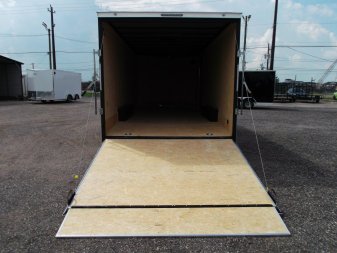 New 2025 COVERED WAGON TRAILERS 8.5x24 Cargo / Enclosed Trailer / XXL Package / 7ft Interior Height / 7000# Torsion Axles / Extra Wide Heavy Duty Ramp / .030 Black Heavy Duty Skin / 48" RV Side Door / RV Step