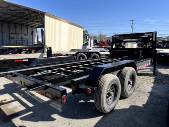 New 2025 Iron Bull DBG 83X16 ROLL OFF CHASIS Dump Trailer