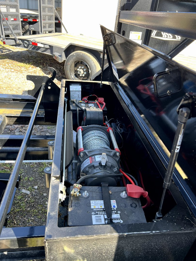 New 2025 Iron Bull DBG 83X16 ROLL OFF CHASIS Dump Trailer