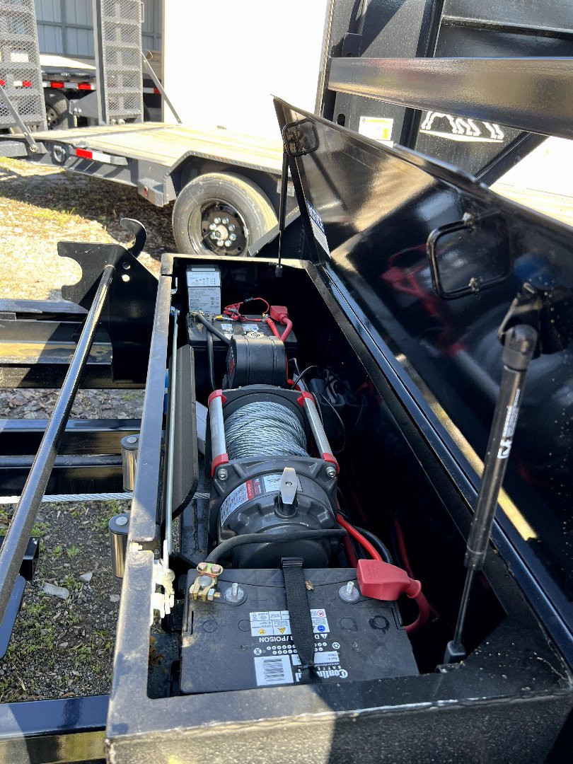 New 2025 Iron Bull DBG 83X16 ROLL OFF CHASIS Dump Trailer