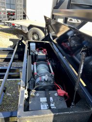 New 2025 Iron Bull DBG 83X16 ROLL OFF CHASIS Dump Trailer