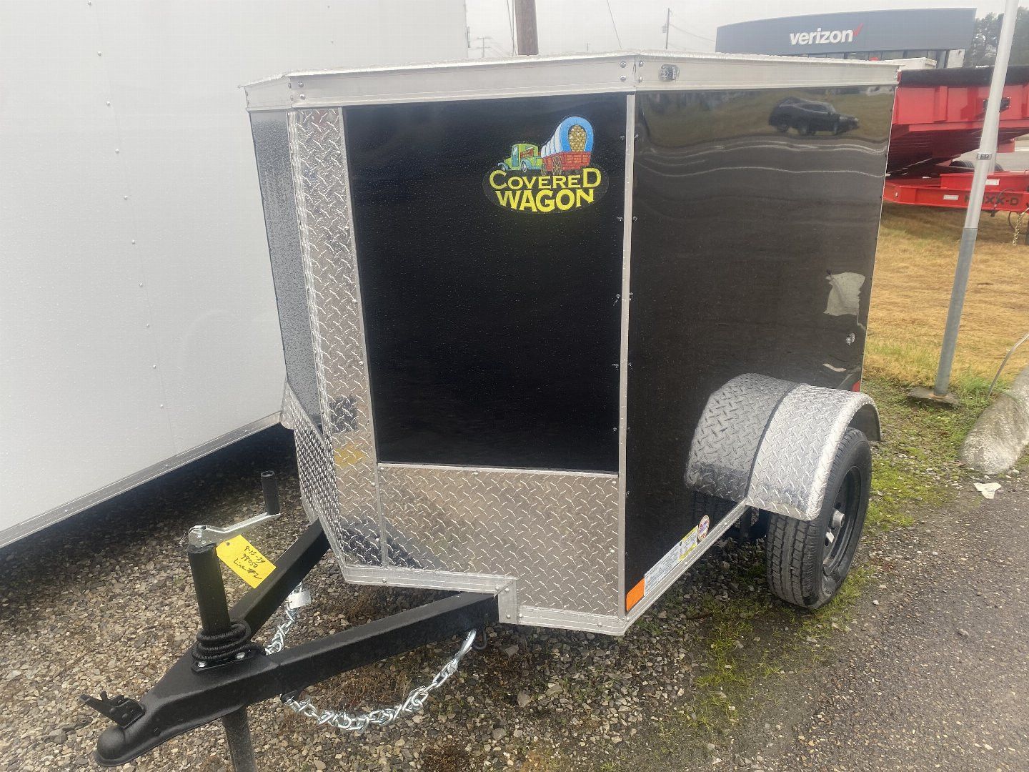 New 2025 Covered Wagon Trailers 4X6 Cargo / Enclosed Trailer