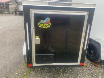 New 2025 Covered Wagon Trailers 4X6 Cargo / Enclosed Trailer