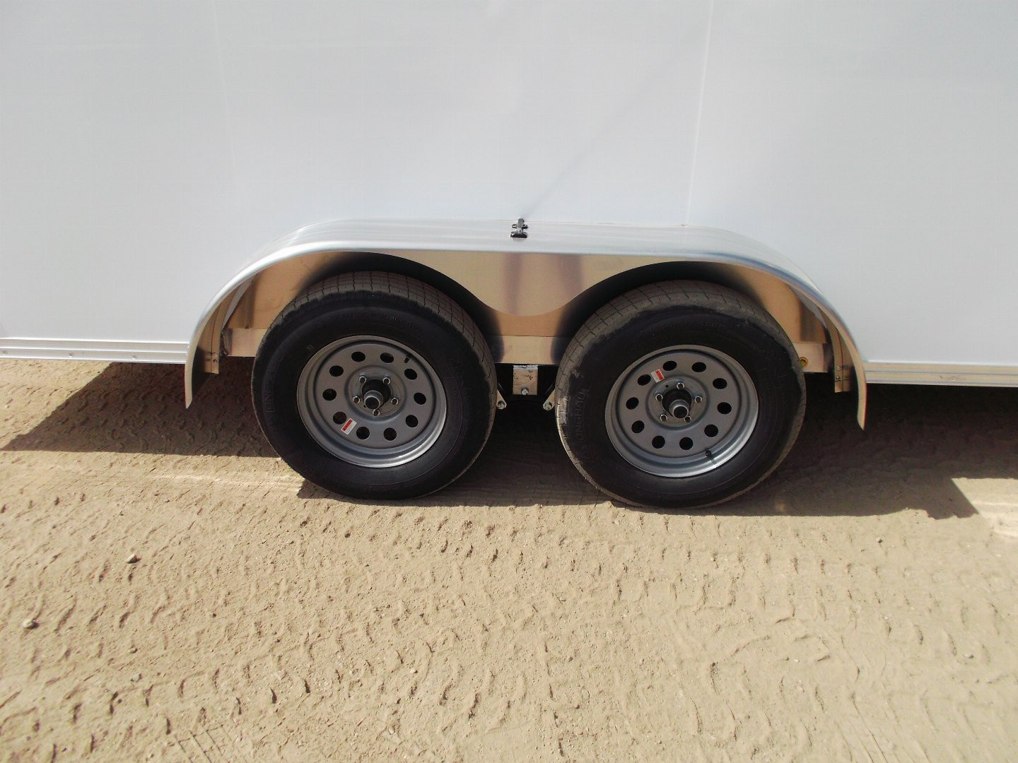 New 2025 Alcom XLT Pro Series 7x16 Cargo Trailer / Enclosed Trailer / ALL Aluminum Construction / 6'6" Interior / Ramp / .030 White FULLY Screwless Exterior