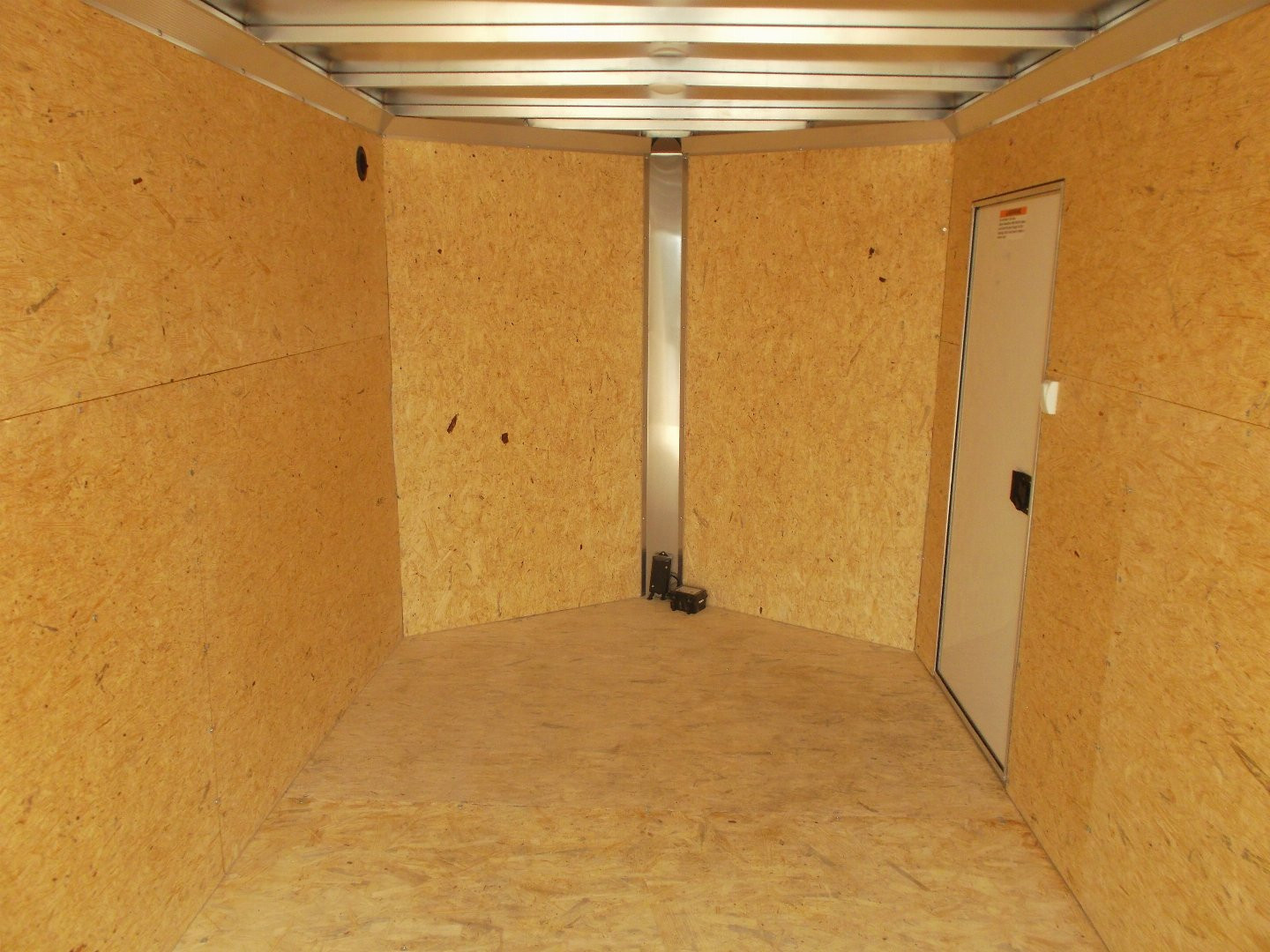 New 2025 Alcom XLT Pro Series 7x16 Cargo Trailer / Enclosed Trailer / ALL Aluminum Construction / 6'6" Interior / Ramp / .030 White FULLY Screwless Exterior