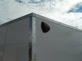 New 2025 Alcom XLT Pro Series 7x16 Cargo Trailer / Enclosed Trailer / ALL Aluminum Construction / 6'6" Interior / Ramp / .030 White FULLY Screwless Exterior