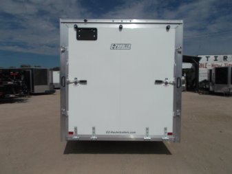 New 2025 Alcom XLT Pro Series 7x16 Cargo Trailer / Enclosed Trailer / ALL Aluminum Construction / 6'6" Interior / Ramp / .030 White FULLY Screwless Exterior