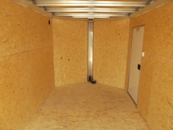 New 2025 Alcom XLT Pro Series 7x16 Cargo Trailer / Enclosed Trailer / ALL Aluminum Construction / 6'6" Interior / Ramp / .030 White FULLY Screwless Exterior