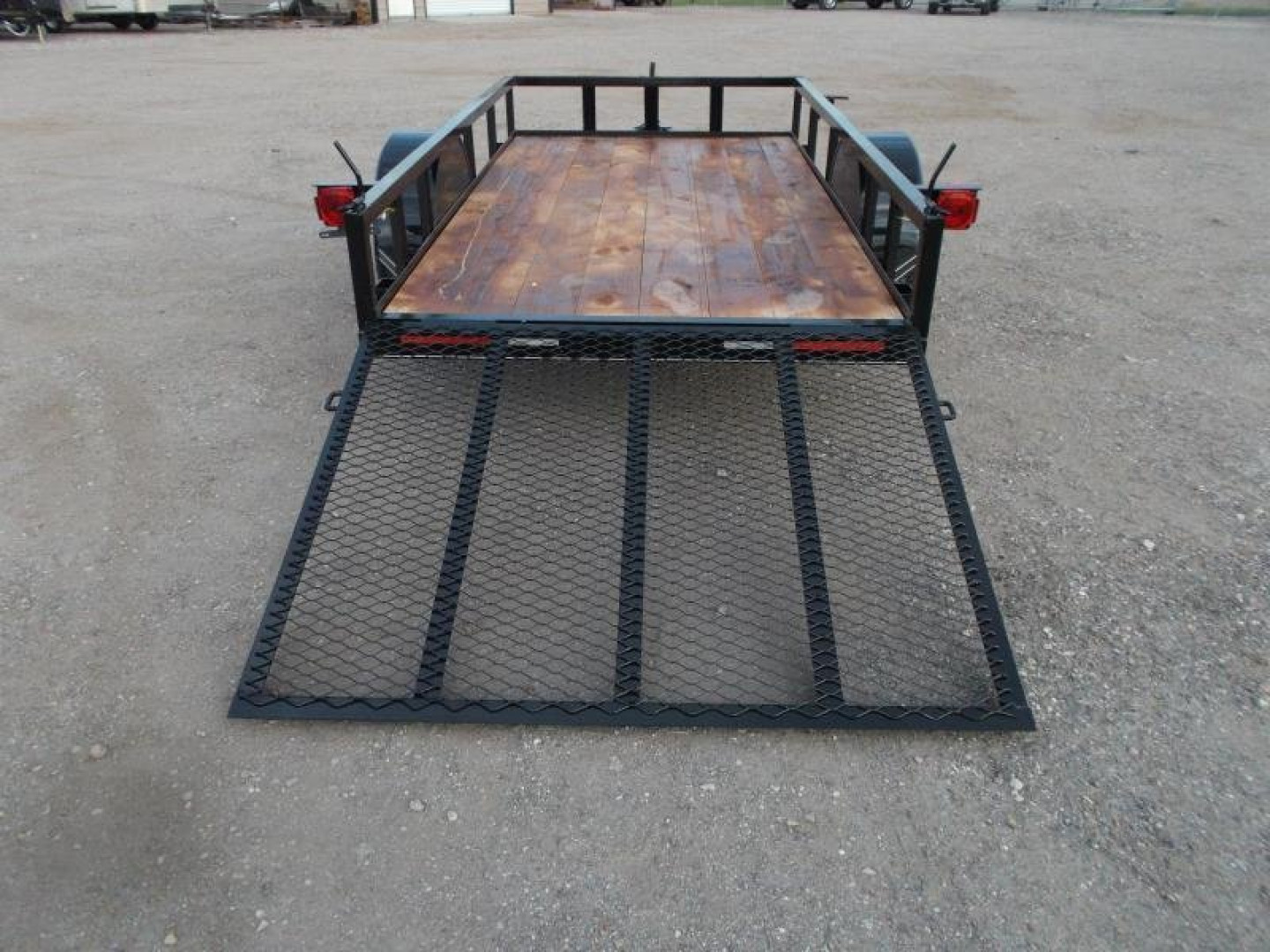 New 2025 J&C TRAILERS 5x10 Utility Trailer / ATV / Golf Cart Trailer / Wrap Tongue / 4ft Ramp Gate / 2" Bulldog Coupler