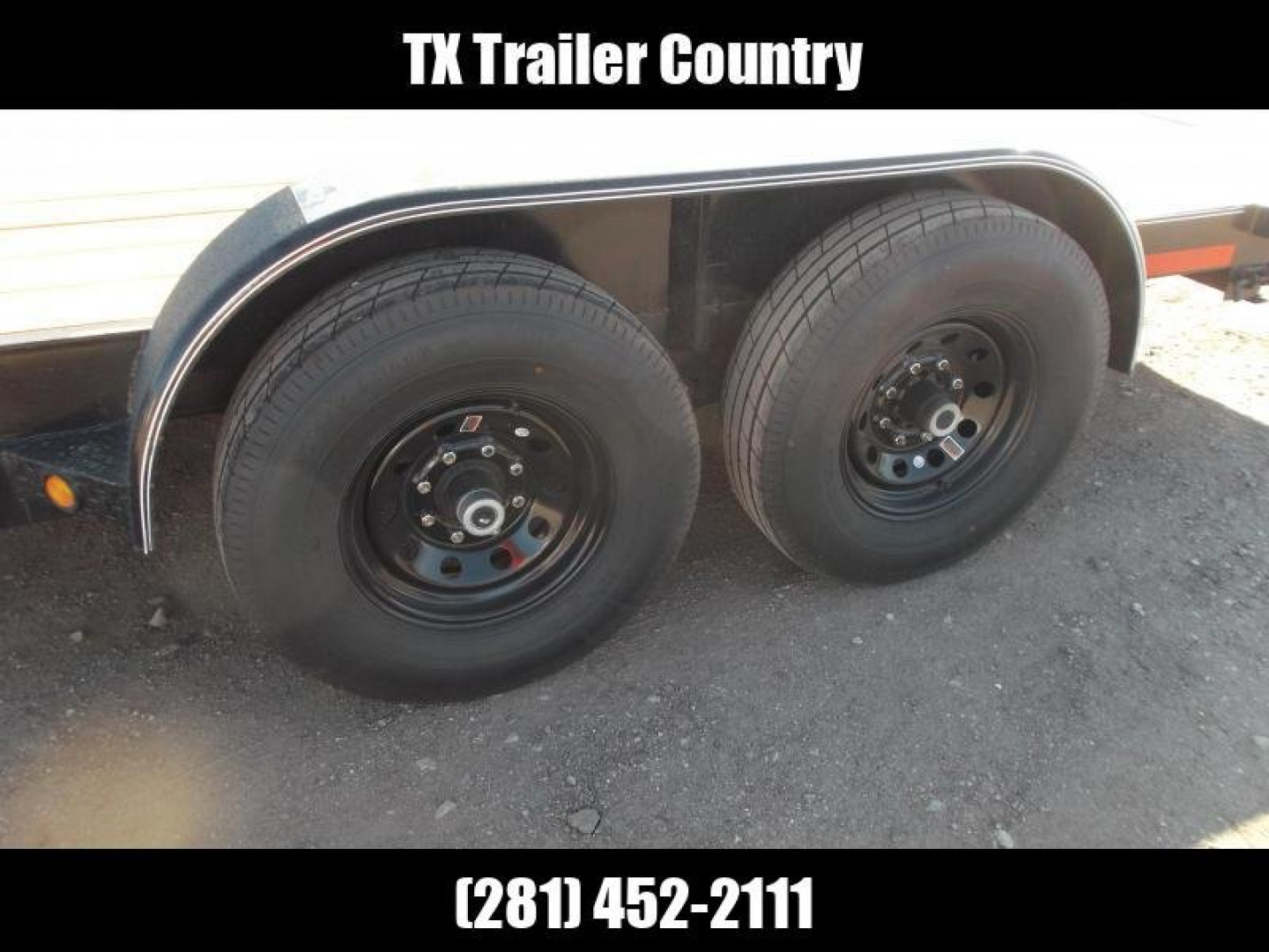 New 2025 J&C Trailers 83x20 Tandem Axle 14K Car Hauler / Equipment Trailer / Flat Deck / 7000# Axles / 10K Jack / 2ft Dovetail / 5ft C-Channel Ramps