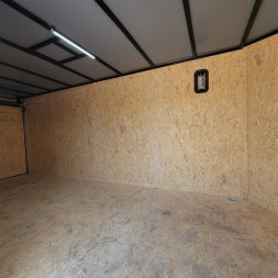 New 2025 Covered Wagon Trailers 7X16 TA 2 D-RINGS Cargo / Enclosed Trailer