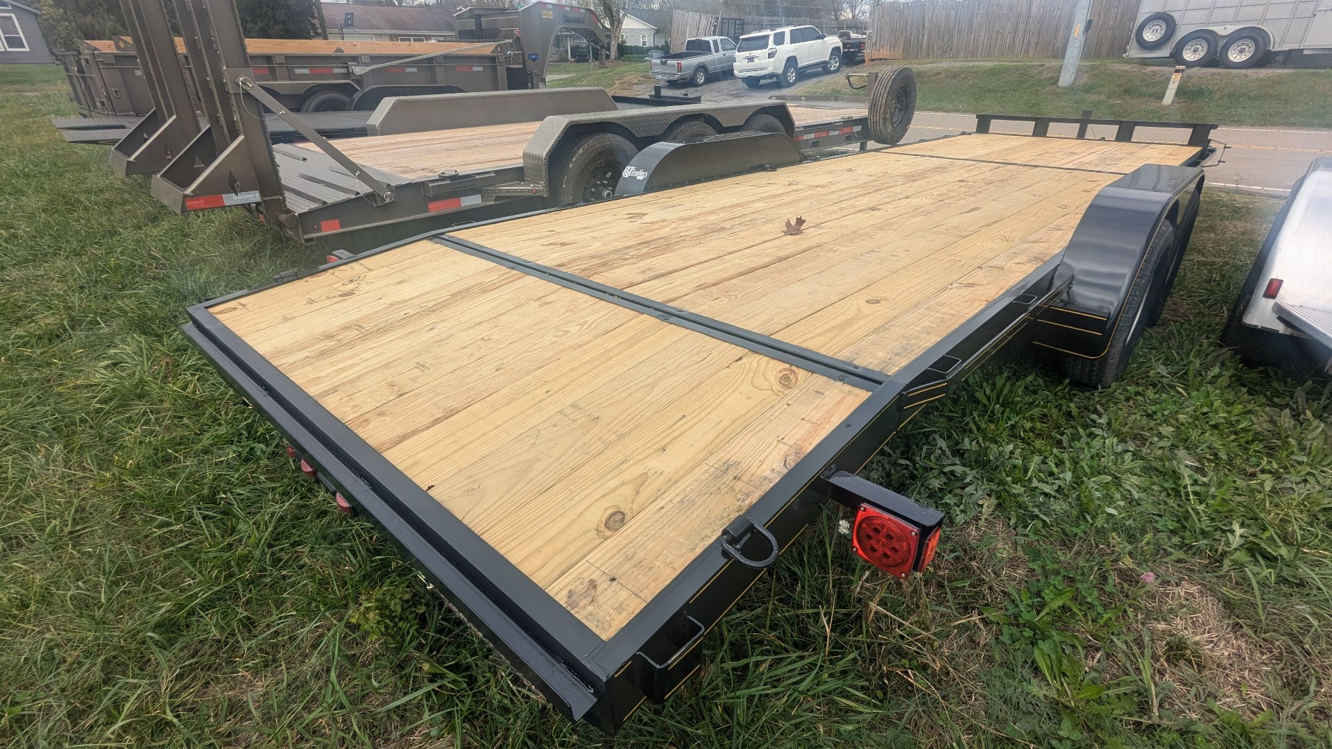 New 2025 P & T Trailers 82X24 CARHAULER 7K Utility Trailer
