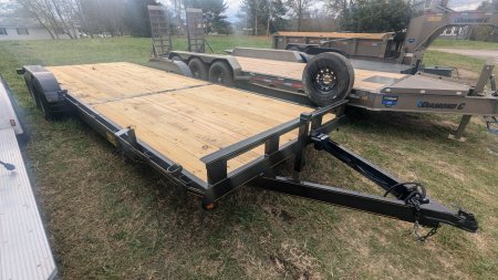 New 2025 P & T Trailers 82X24 CARHAULER 7K Utility Trailer