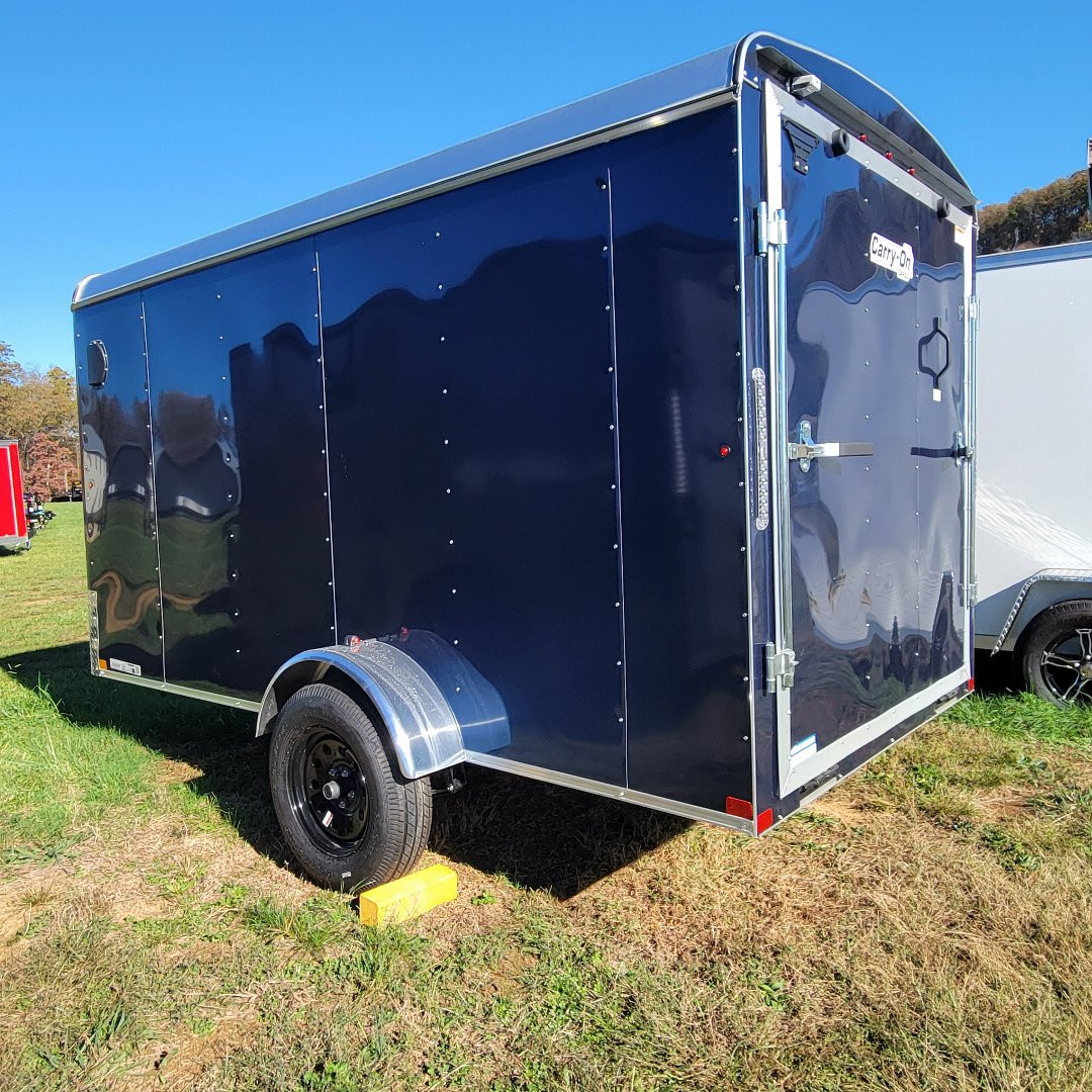 New 2024 Carry-On 6X12 ramp door/single axle/Cargo / Enclosed Trailer