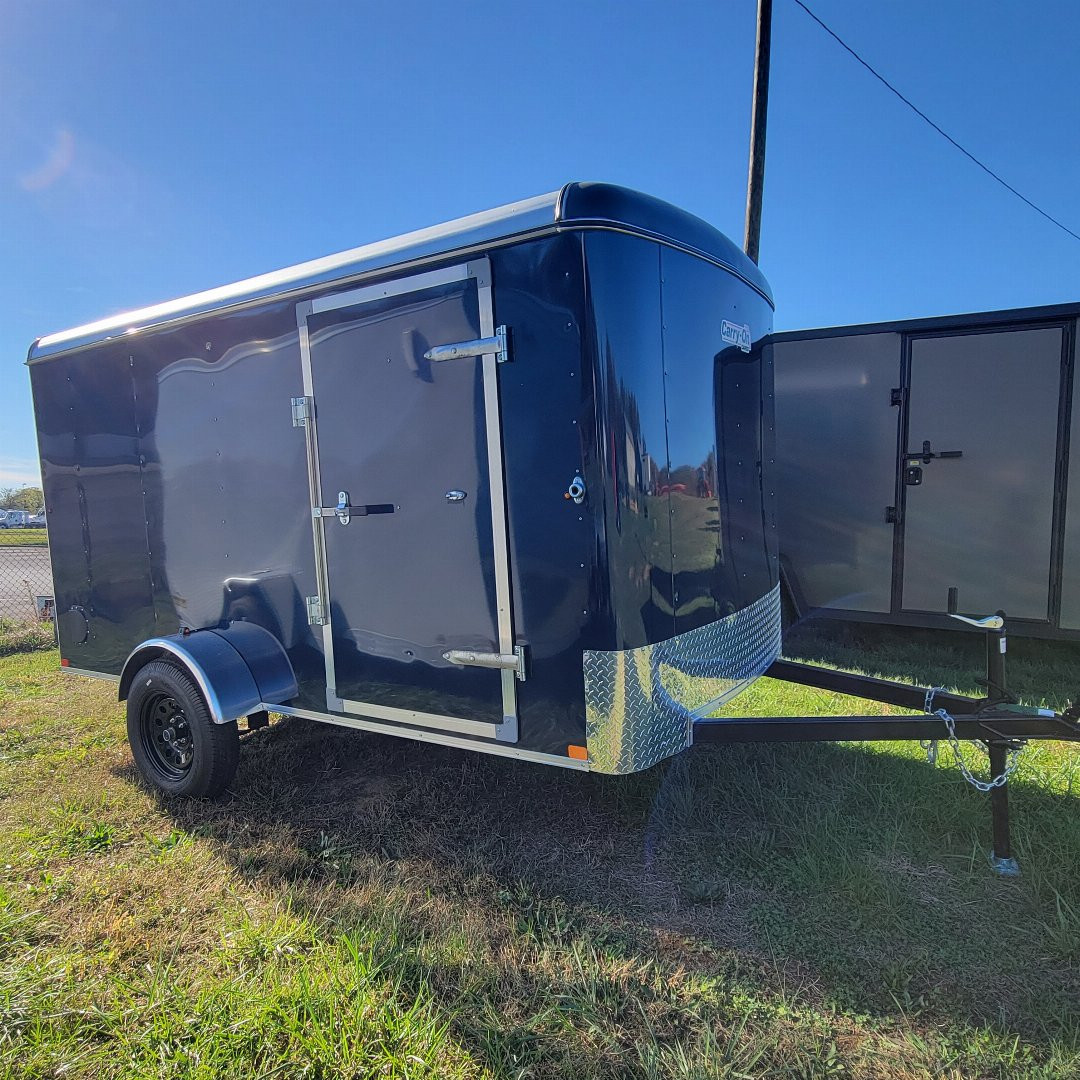 New 2024 Carry-On 6X12 ramp door/single axle/Cargo / Enclosed Trailer