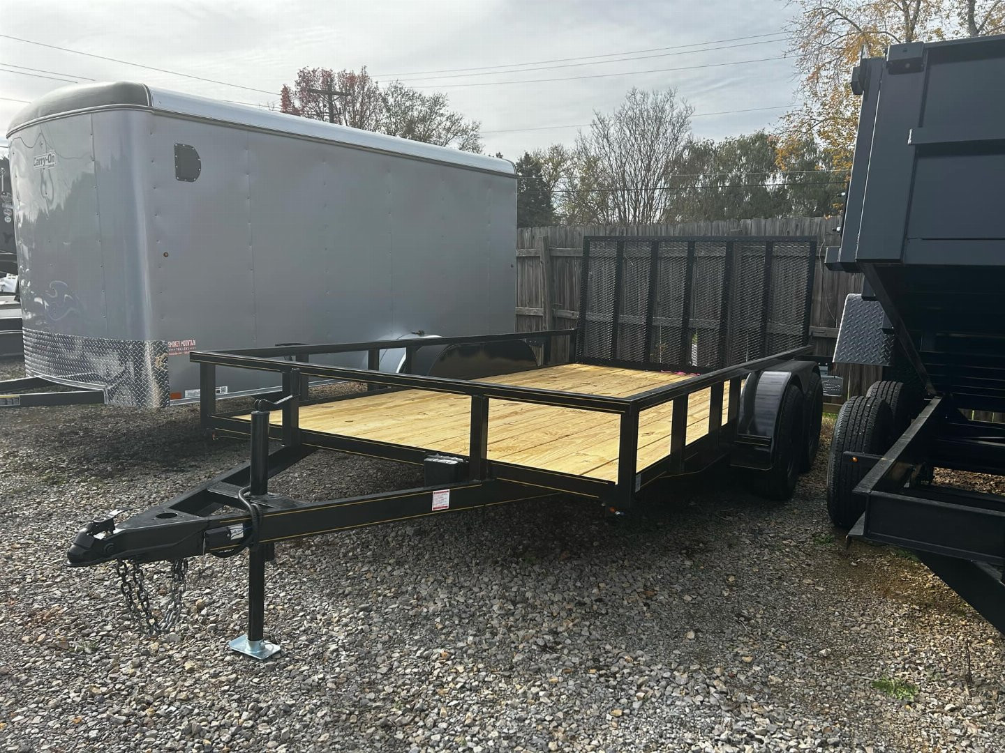 New 2025 P & T Trailers 7K 6.4X12 UTILITY Utility Trailer