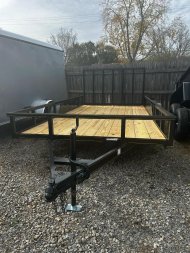 New 2025 P & T Trailers 7K 6.4X12 UTILITY Utility Trailer