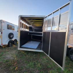 New 2025 Shadow STABLELITE 3 HORSE Stock / Stock Combo Trailer