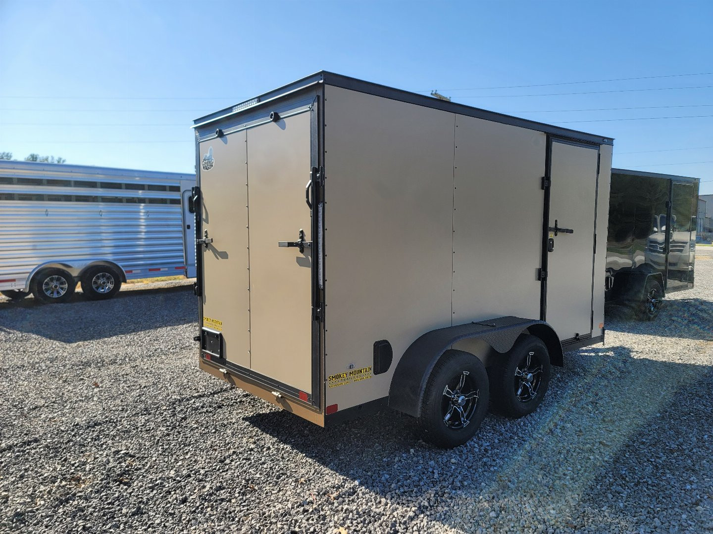 New 2025 Covered Wagon Trailers 6x12 TA2 Cargo / Enclosed Trailer
