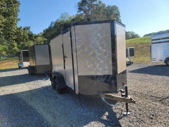 New 2025 Covered Wagon Trailers 6x12 TA2 Cargo / Enclosed Trailer