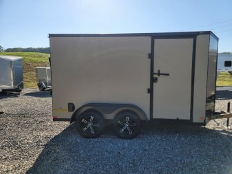 New 2025 Covered Wagon Trailers 6x12 TA2 Cargo / Enclosed Trailer