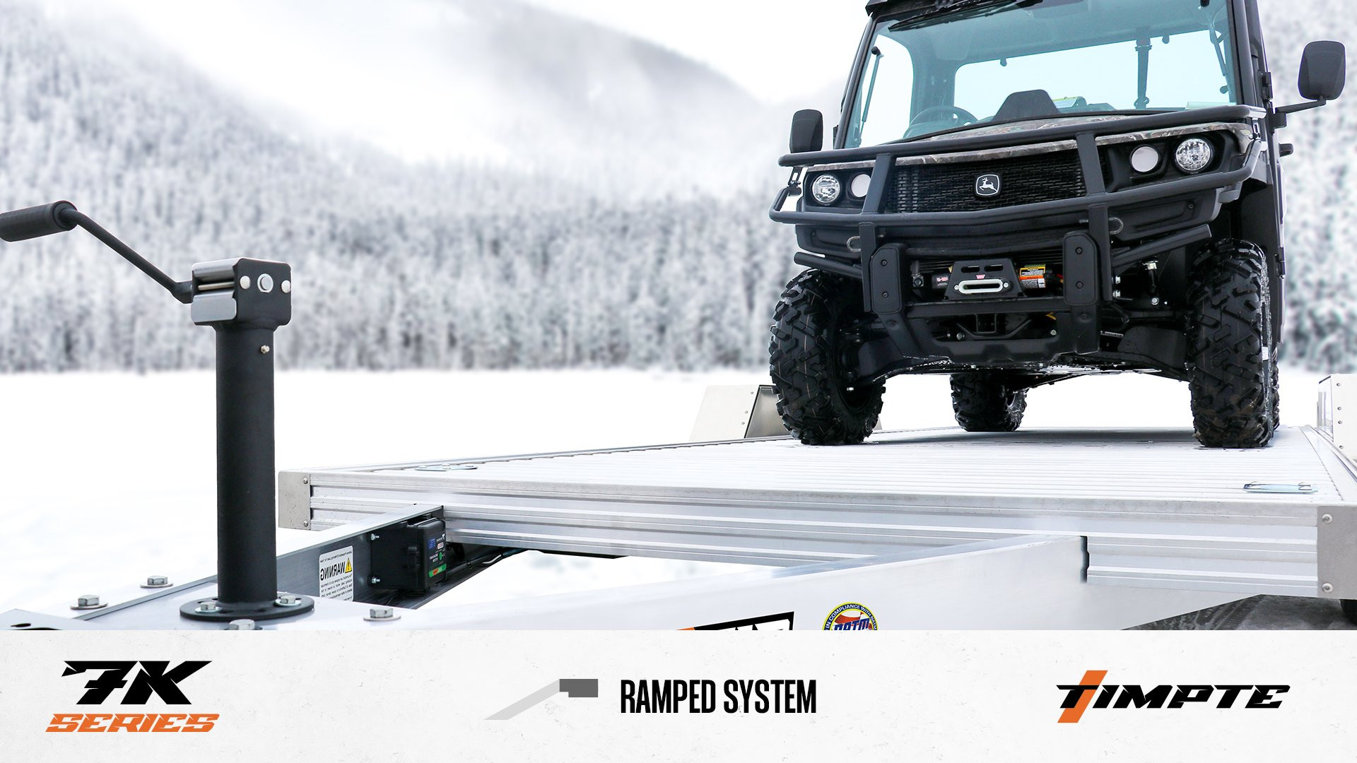 New 2025 Timpte 7k Aluminum with Ramps Car Hauler