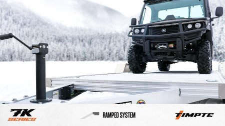 New 2025 Timpte 7k Aluminum with Ramps Car Hauler