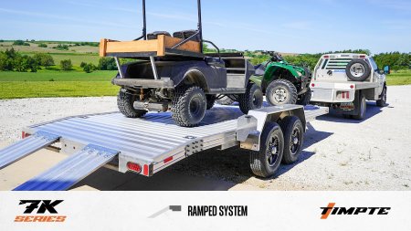 New 2025 Timpte 7k Aluminum with Ramps Car Hauler