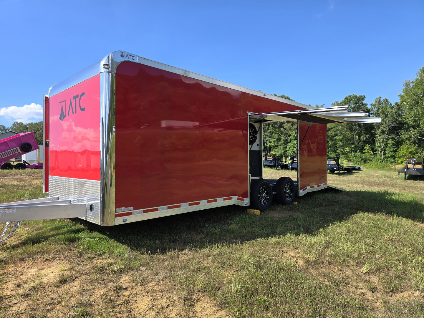 New 2025 ATC 8.5X24 ESCAPE DOOR Cargo / Enclosed Trailer
