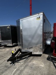 New 2024 Covered Wagon Trailers 7X16 DOUBLE DOORS Cargo / Enclosed Trailer