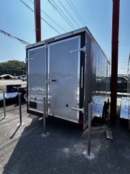 New 2024 Covered Wagon Trailers 7X16 DOUBLE DOORS Cargo / Enclosed Trailer