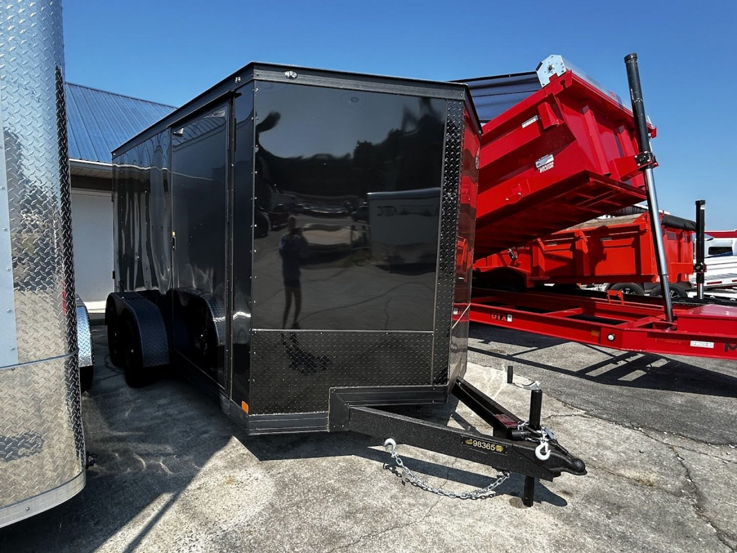 New 2024 Covered Wagon Trailers 7X14 Cargo / Enclosed Trailer