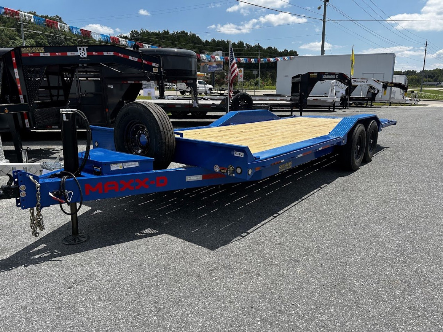 New 2024 MAXXD T6X 102"X20" 14K Equipment Trailer