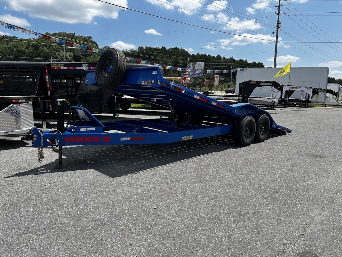 New 2024 MAXXD T6X 102"X20" 14K Equipment Trailer