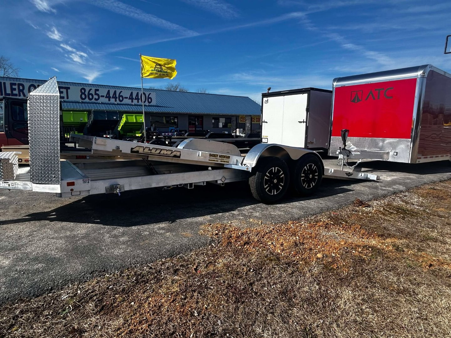 New 2024 Aluma 8220 tilt Car Hauler