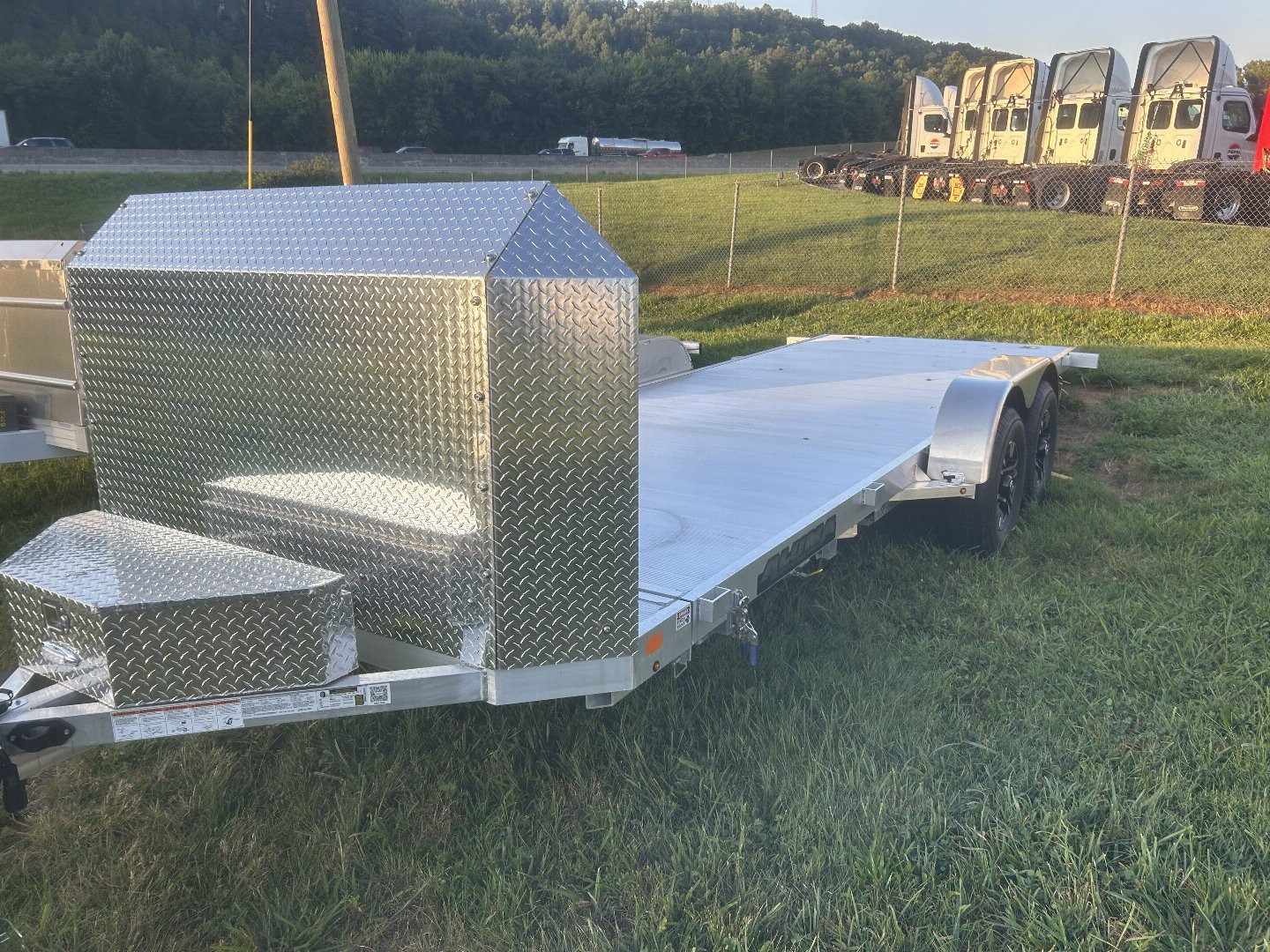 New 2024 Aluma 8220 tilt Car Hauler