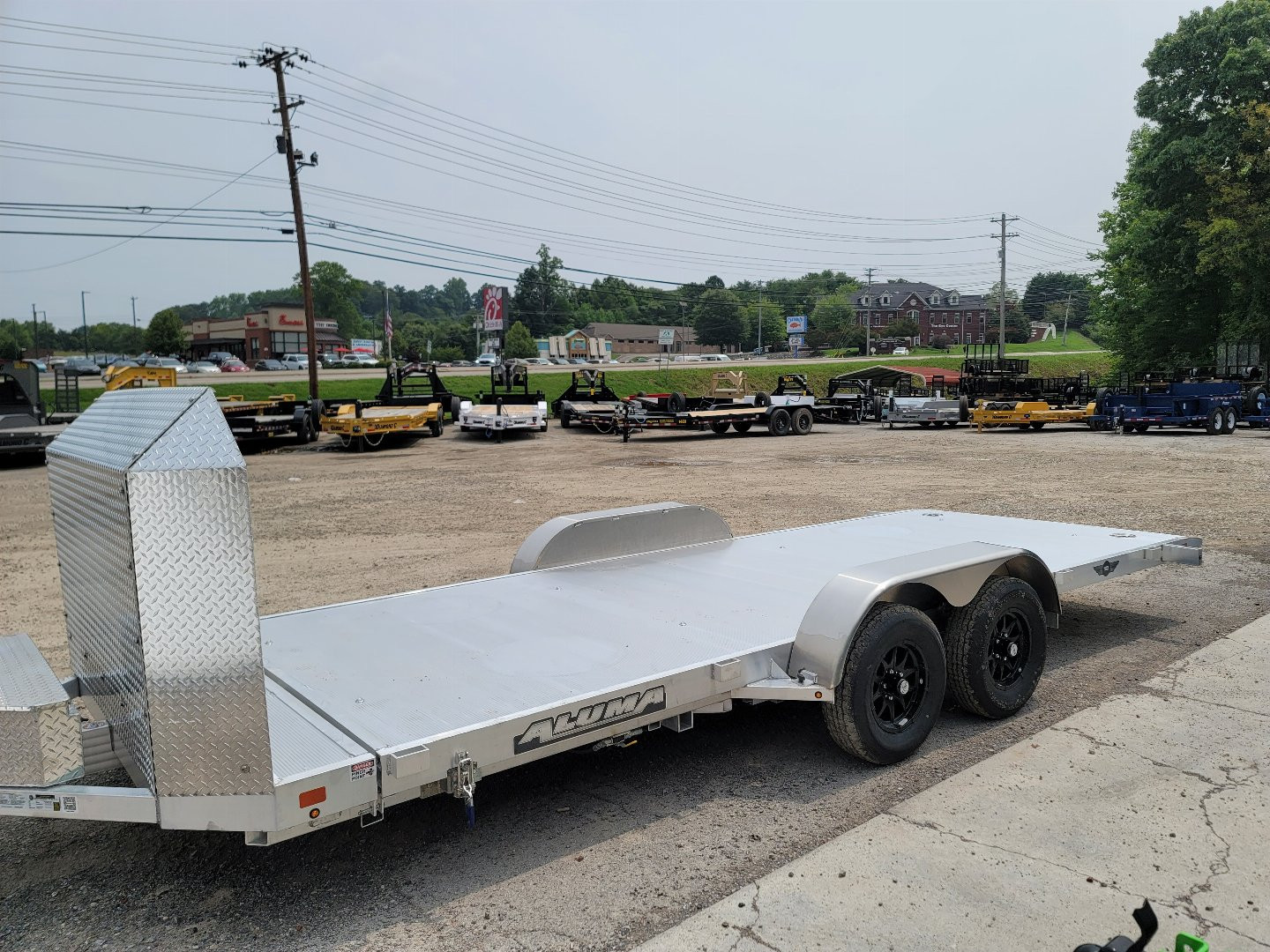New 2025 Aluma 8218 ANN Car Hauler