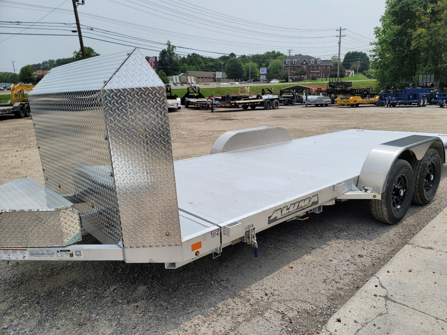 New 2025 Aluma 8218 ANN Car Hauler