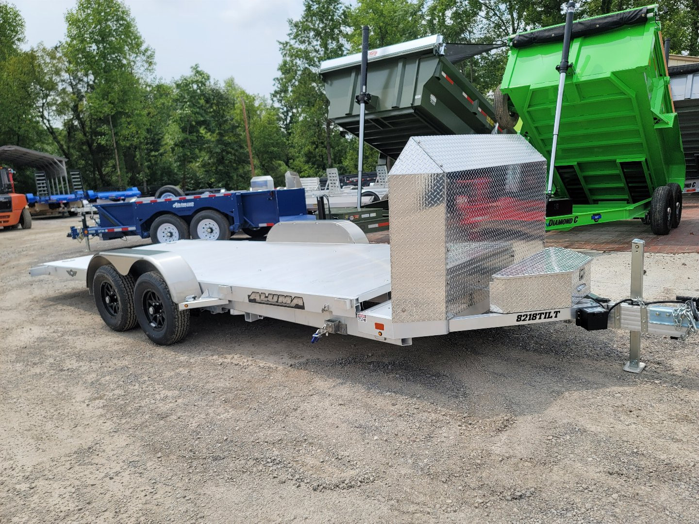 New 2025 Aluma 8218 ANN Car Hauler