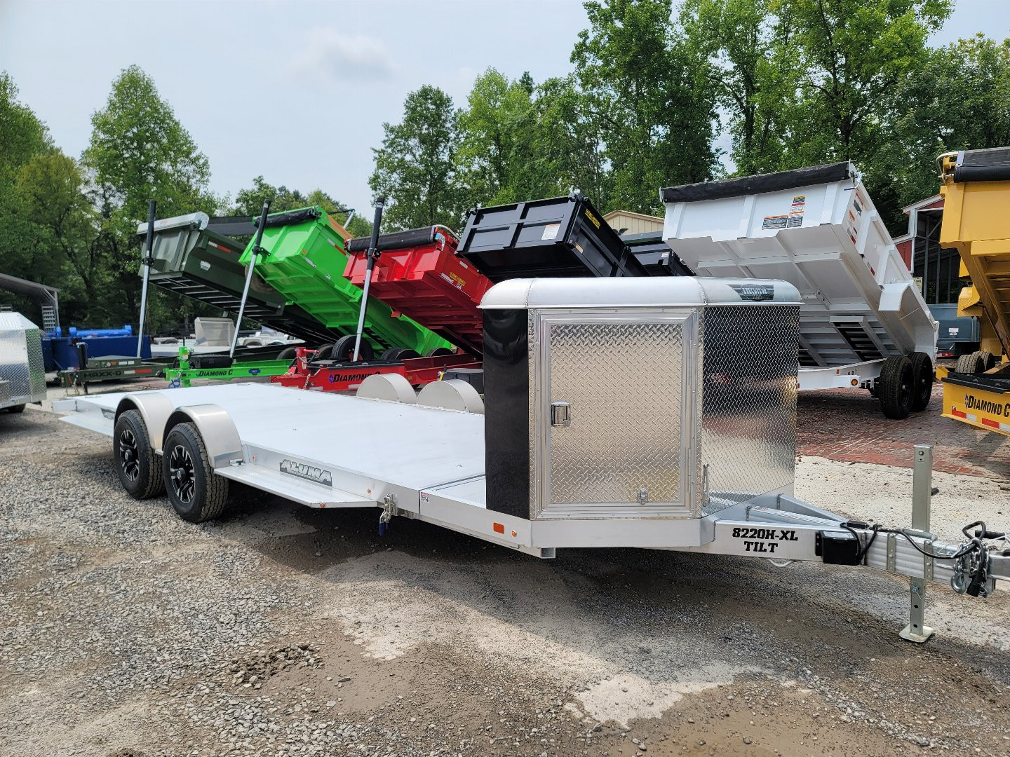 New 2025 Aluma 8220 ANN Car Hauler